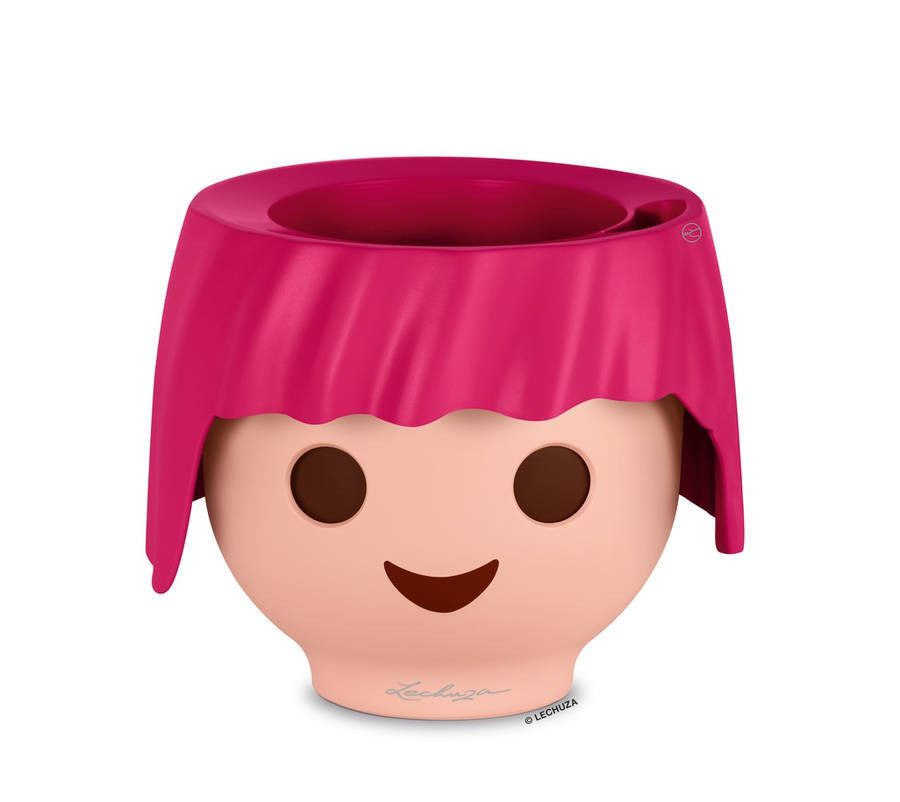 Pot OJO - Kit Complet, rose rubis - 21 × 21 × 15,75 cm