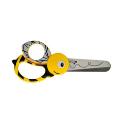 Ciseaux Enfants abeille 13 cm de marque FISKARS, référence: B646100