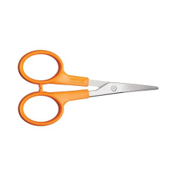 Ciseaux Classic précision courbé ambidextre 10 cm de marque FISKARS, référence: B649300