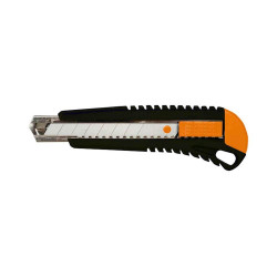 Cutter métal corps plastique 18 mm - FISKARS