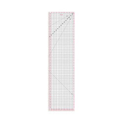 Règle acrylique 15cm x 60cm de marque FISKARS, référence: B658100