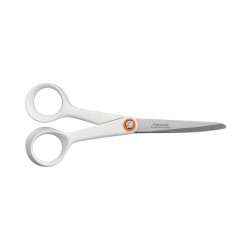 Ciseaux White Functional Form Universels, droitiers 17 cm de marque FISKARS, référence: B4228300