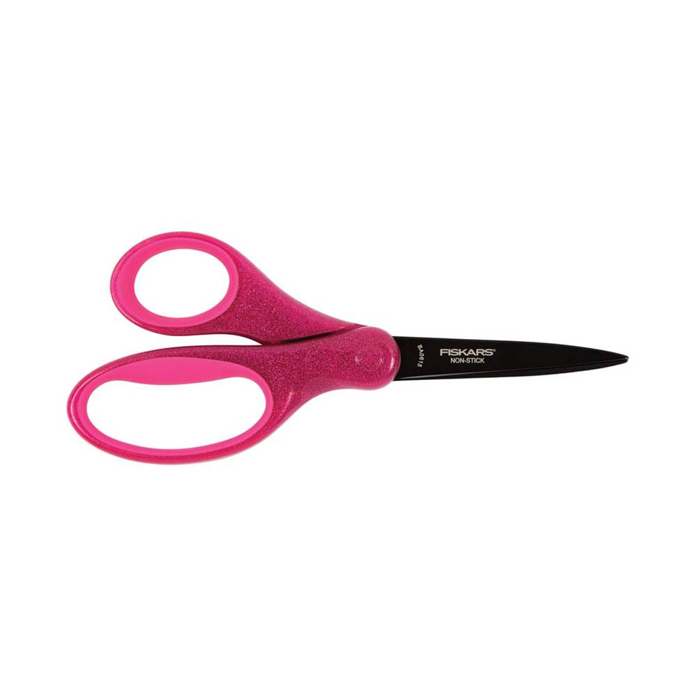 Ciseaux Enfants - Rose pailleté 18 cm