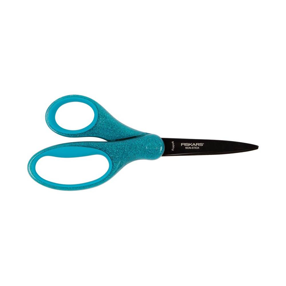 Ciseaux Enfants - Bleu pailleté 18 cm