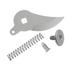 Kit lame, écrou, ressort et grips en liège pour sécateur P100 de marque FISKARS, référence: J4467900