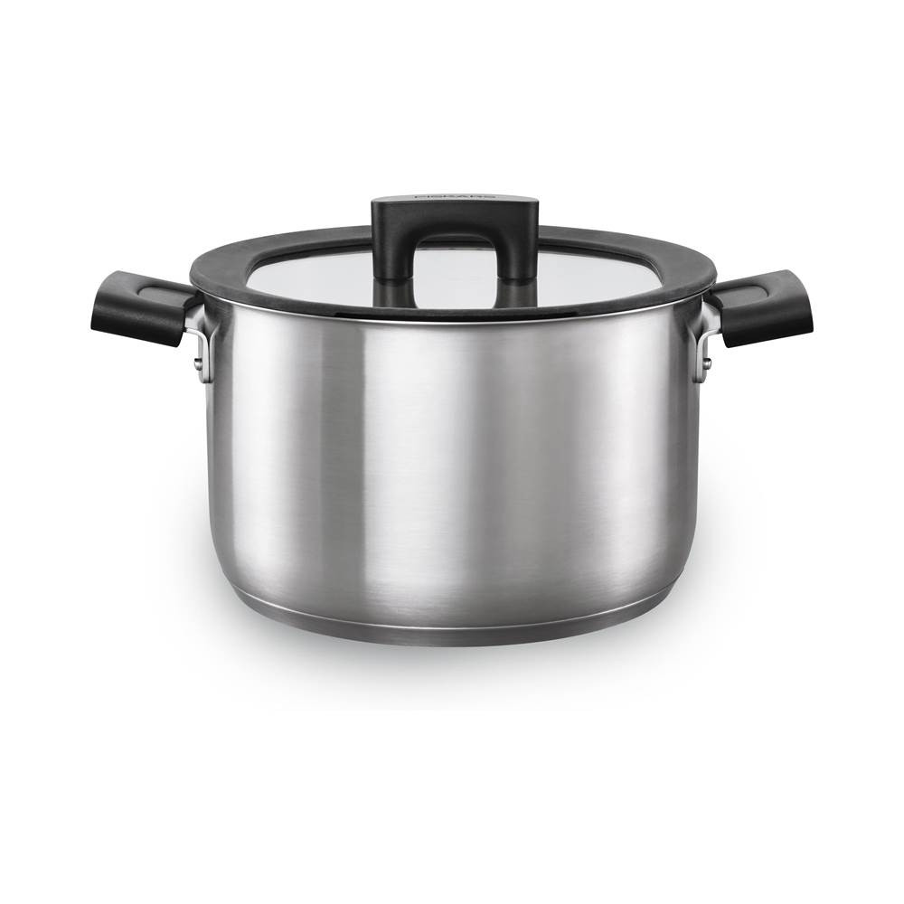 Fait-tout Hard Face Steel 5,0L - 22 cm avec couvercle