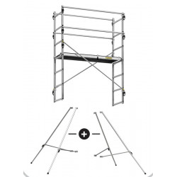 Réhausse pour échafaudage - jusqu'à 2 m supplémentaires - CENTAURE 