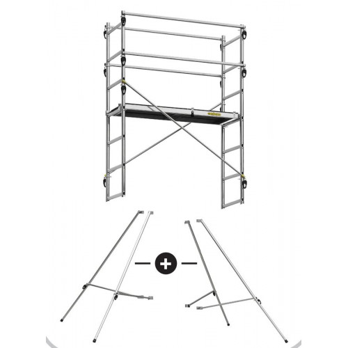 Réhausse pour échafaudage - jusqu'à 2 m supplémentaires - CENTAURE 