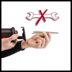 Scie sabre universelle – TE-AP 950 E – 950 W – Vitesse variable – Coupe bois 200 mm - EINHELL 