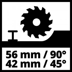 Scie plongeante TE-PS 165 - EINHELL 