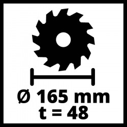 Scie plongeante TE-PS 165 - EINHELL 