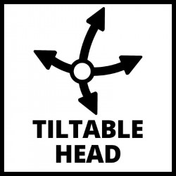 Ponceuse pour cloisons sèches – TE-DW 225 X – 750 W – Plateau Ø 225 mm – Manche télescopique – Coffret E-Box - EINHELL