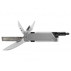 Outil multifonctions + tournevis - LockDown, Argenté de marque Gerber, référence: B5390700