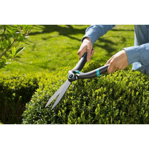 Cisaille à buis PrecisionCut - lames droites anti-adhérentes - 615 g - lames : 17 cm - GARDENA