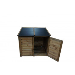 Coffre Jardin bois - TROCADERO - 600L - CHALET & JARDIN