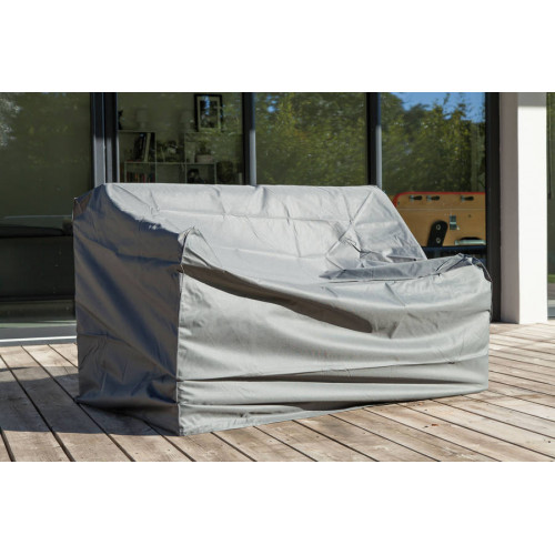 Housse pour canape 2 places cm - Gris - PROLOISIRS