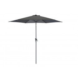 Parasol 300 cm - manivelle - Gris / gris de marque PROLOISIRS, référence: J5426600