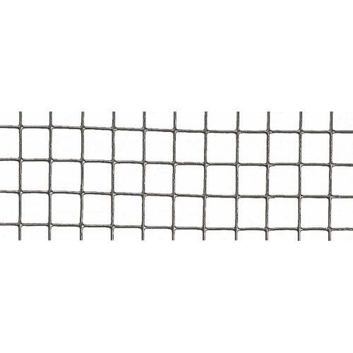 Grillage metal galva carré 1,2cm - 1 x 25 m - Gris - NORTENE 