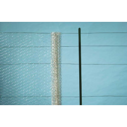 Grillage métal galva triple torsion 2,5cm - 1 x 50 m - NORTENE 