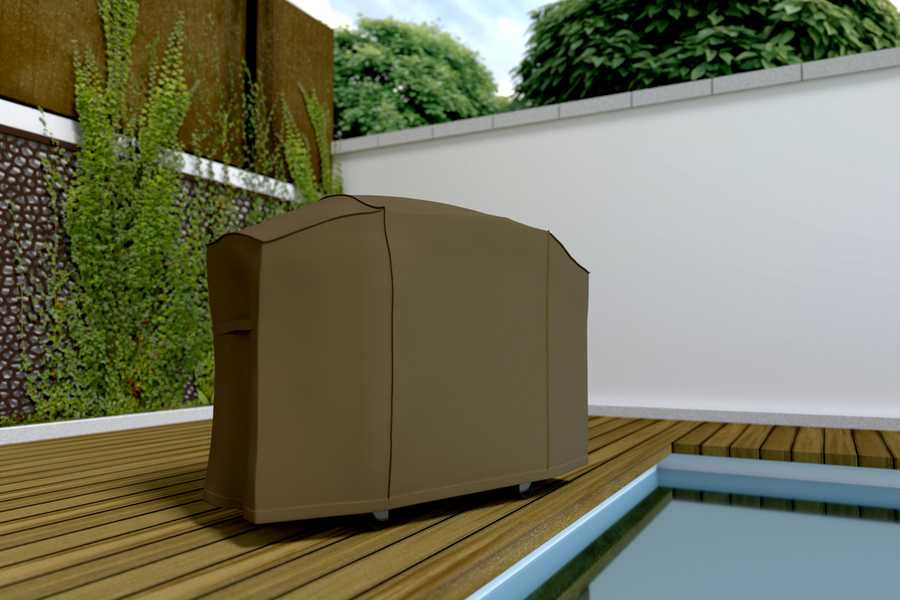 Housse de protection pour grand barbecue - 170 x 75