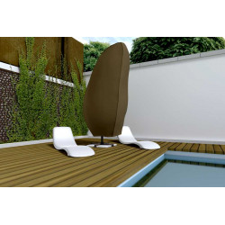 Housse de protection pour parasol déporté - 80 x H 265 cm de marque NORTENE , référence: J5432600