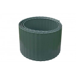 Bordure acier ondulé - 600 x H 14 cm - vert - NORTENE 