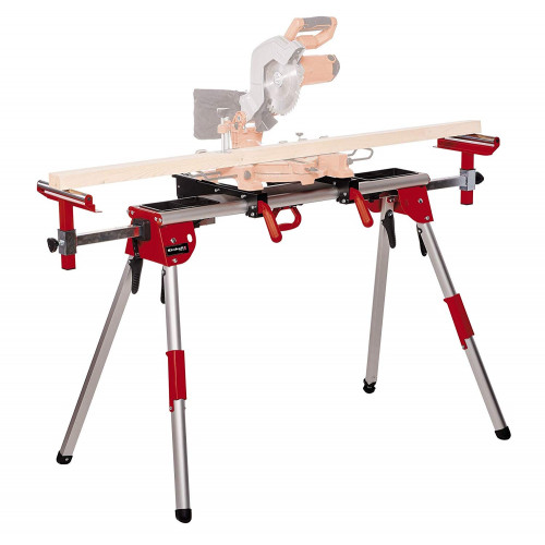 Piètement stationnaire universel en aluminium pour scies à onglet – charge 100 kg - EINHELL 