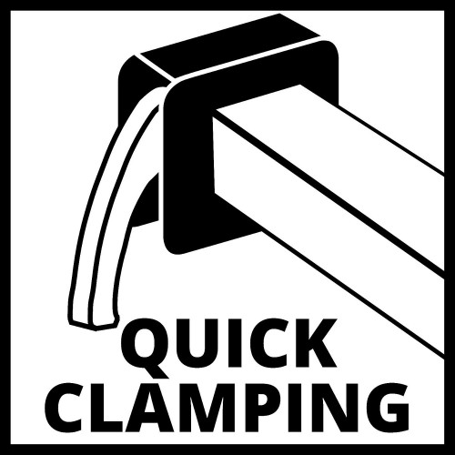 Piètement stationnaire universel en aluminium pour scies à onglet – charge 100 kg - EINHELL 