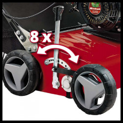 Scarificateur thermique 4 temps – 40 cm – 18 lames – bac 45 L – jusqu’à 1200 m² - EINHELL 