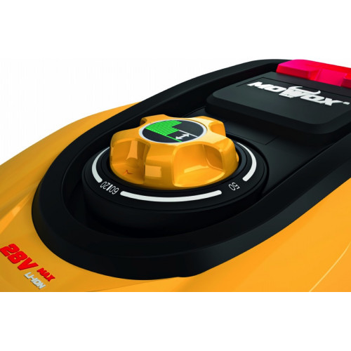 Robot tondeuse Bluetooth - 18 cm - 28 V Lithium- 600m2 - Mowox