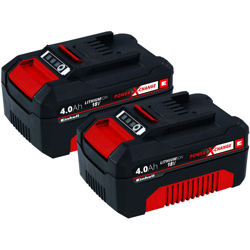 Batteries Twinpack 18V 2x4,0Ah Power X-Change - EINHELL 