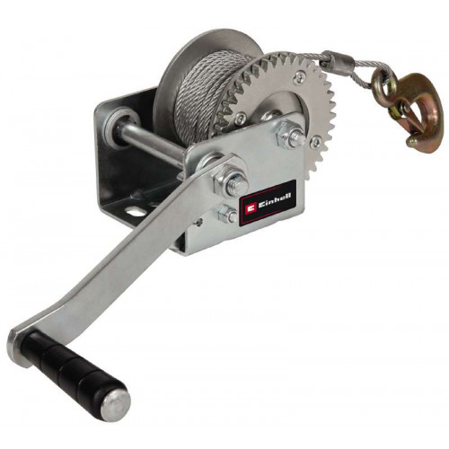 Treuil manuel – TC-WI 500 – Capacité de traction 500 kg – Câble acier 10 m - EINHELL 