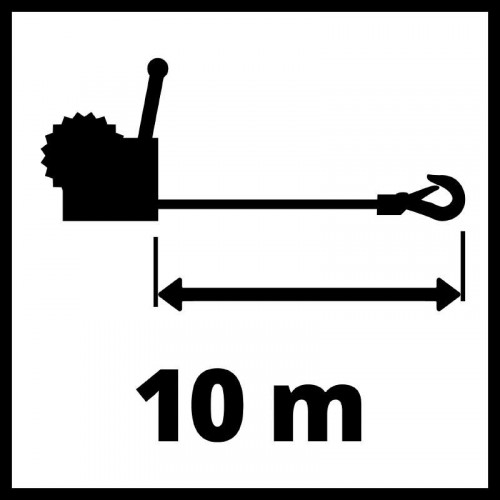 Palan manuel TC-WI 500 - capacité 500 Kg - cable 10m - EINHELL 