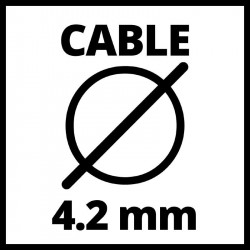 Palan manuel TC-WI 500 - capacité 500 Kg - cable 10m - EINHELL 