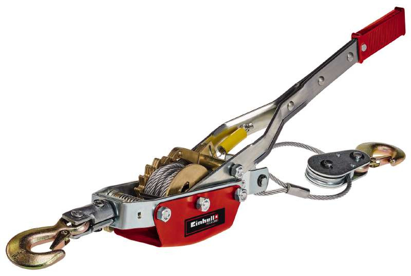 Palan à levier TC-LW 2000 - traction jusqu’à 2 000 kg - câble acier 3,3 m
