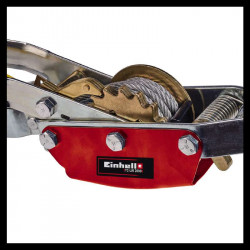Palan à levier TC-LW 2000 – traction jusqu’à 2 000 kg – câble acier 3,3 m - EINHELL