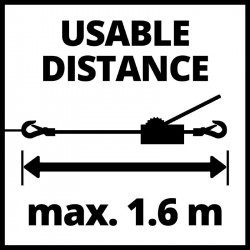 Tire-câble manuel TC-LW 2000 kg - EINHELL 