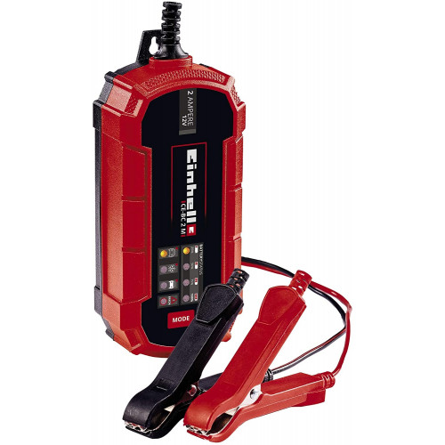 Chargeur de batterie CE-BC 2 M – 12 V – charge intelligente pour batteries 3 à 60 Ah - EINHELL 