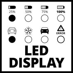 Chargeur de batterie CE-BC 2 M – 12 V – charge intelligente pour batteries 3 à 60 Ah - EINHELL 
