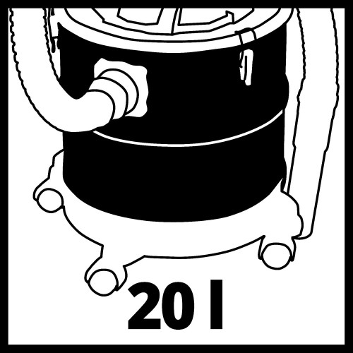 Aspirateur vide cendres TC-AV 1620 DW - EINHELL
