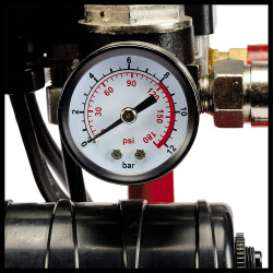 Compresseur silencieux TE-AC 6 Silent – 6 L – 8 bar – 57 dB – moteur sans huile 550 W - EINHELL 