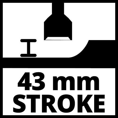 Marteau-burineur pneumatique - 1,2 J - 6,3 bar - TC-PC 45 - EINHELL 