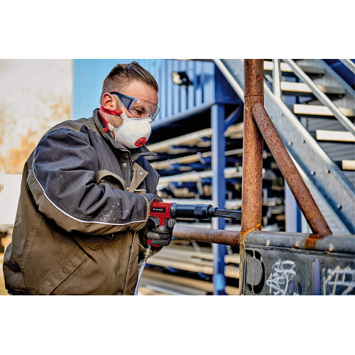 Marteau burineur pneumatique TC-PC 45 – 1,2 J – avec dérouilleur à aiguilles et kit de burins - EINHELL 
