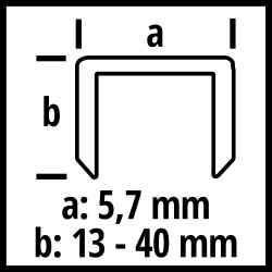 Agrafeuse pneumatique TC-PN 50 - 8,3 bar - EINHELL 