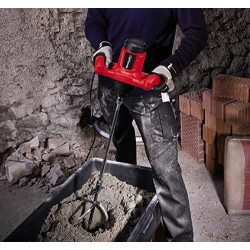 Mélangeur peinture et mortier TC-MX 1200 E – 1 200 W – variateur électronique – M14 – avec mélangeur Ø 100 mm - EINHELL 