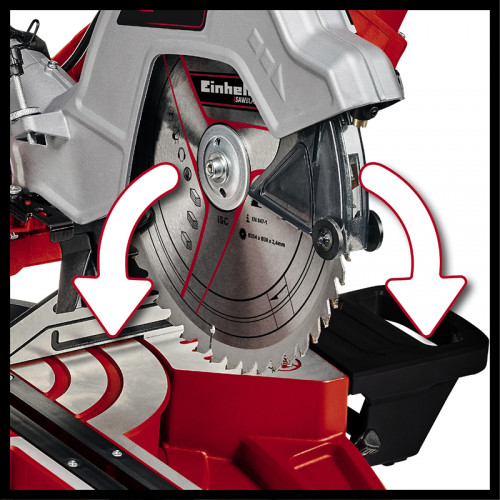 Scie à onglet Radiale TE-SM 254 Dual - EINHELL
