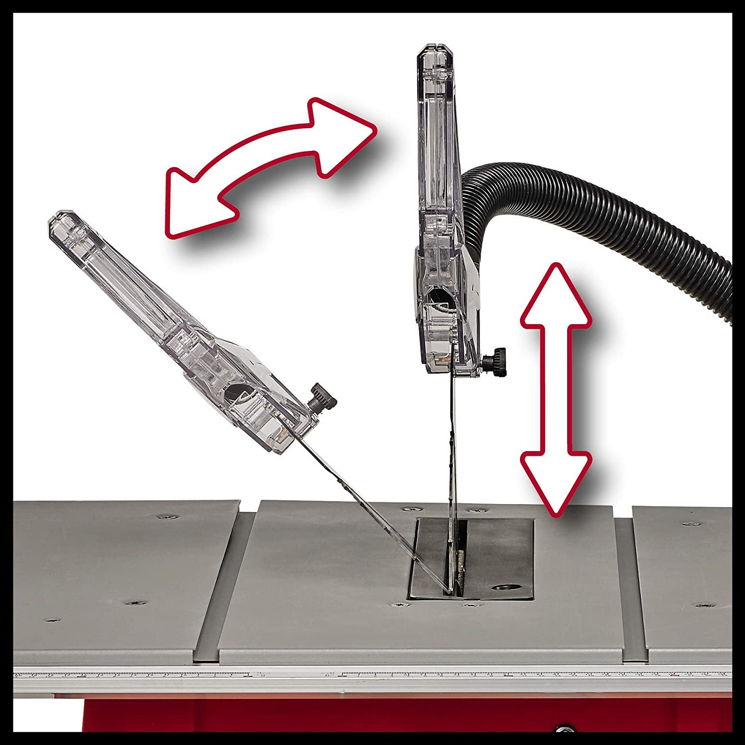 Einhell Scie circulaire sur table TC-TS 8 I (800 W, hauteur de coupe 45 mm, lame 200 mm) - Bricolage