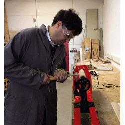 Tour à bois TC-WW 1000/1 – 400 W – longueur entre pointes 1000 mm – Ø de tournage 280 mm – 4 vitesses - EINHELL 