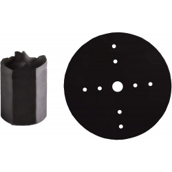 Tour à bois TC-WW 1000/1 – 400 W – longueur entre pointes 1000 mm – Ø de tournage 280 mm – 4 vitesses - EINHELL 