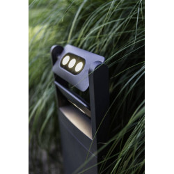 Borne Gris Foncé MINI LEDSPOT, LED Intégrée, 18W , 1210 lumens, 4000K, IP65, 230V, Classe I - CALI